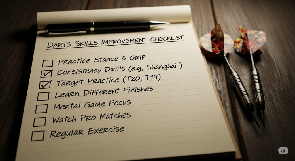 Practice] Three tips and points for deactivating with darts.